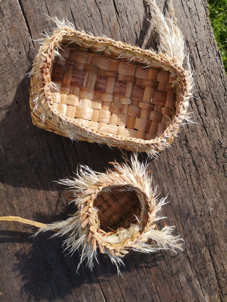 Corbeille en massette